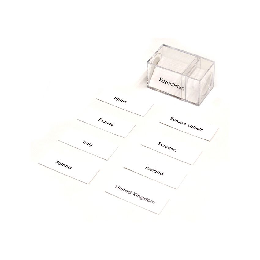 Europe Labels - PP Plastic