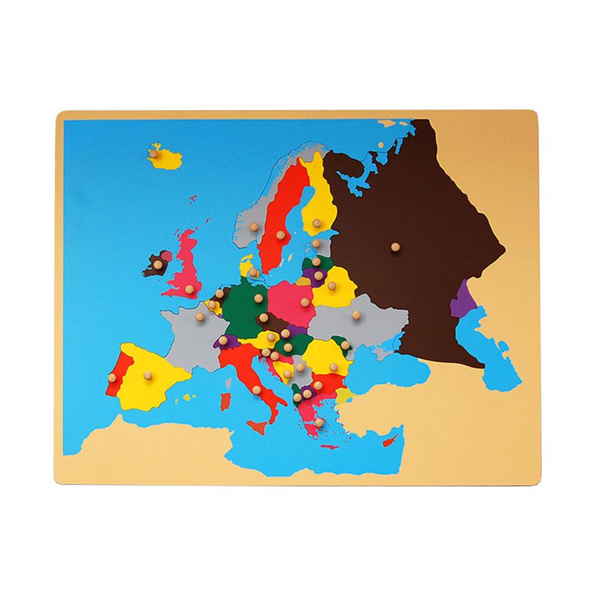 Puzzle Map Of Europe