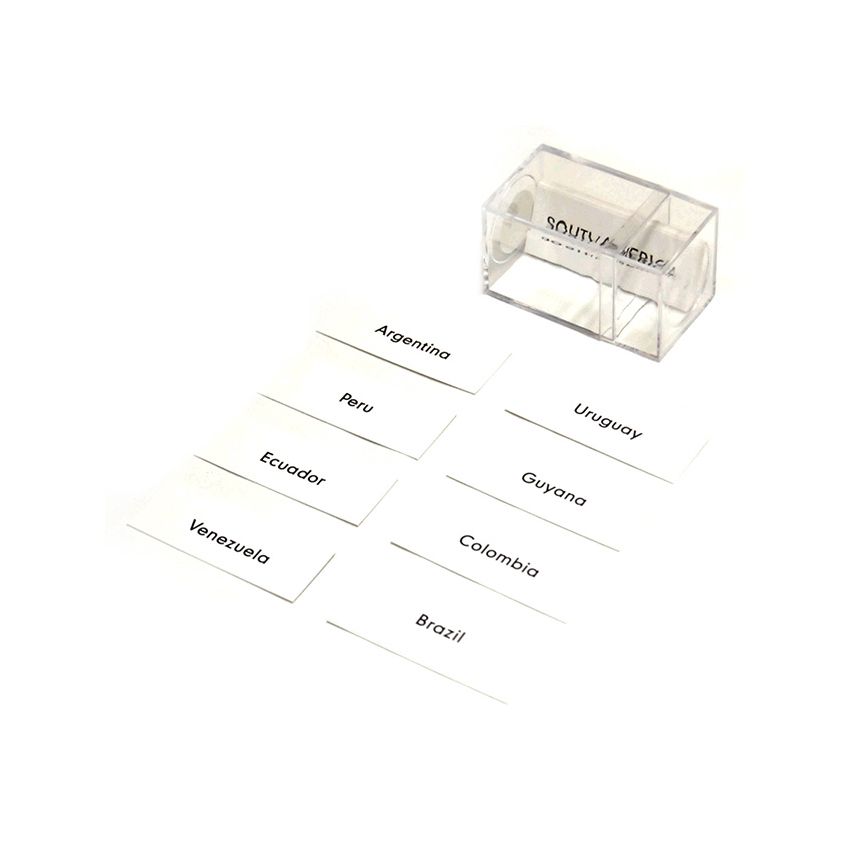 South America Labels - PP Plastic