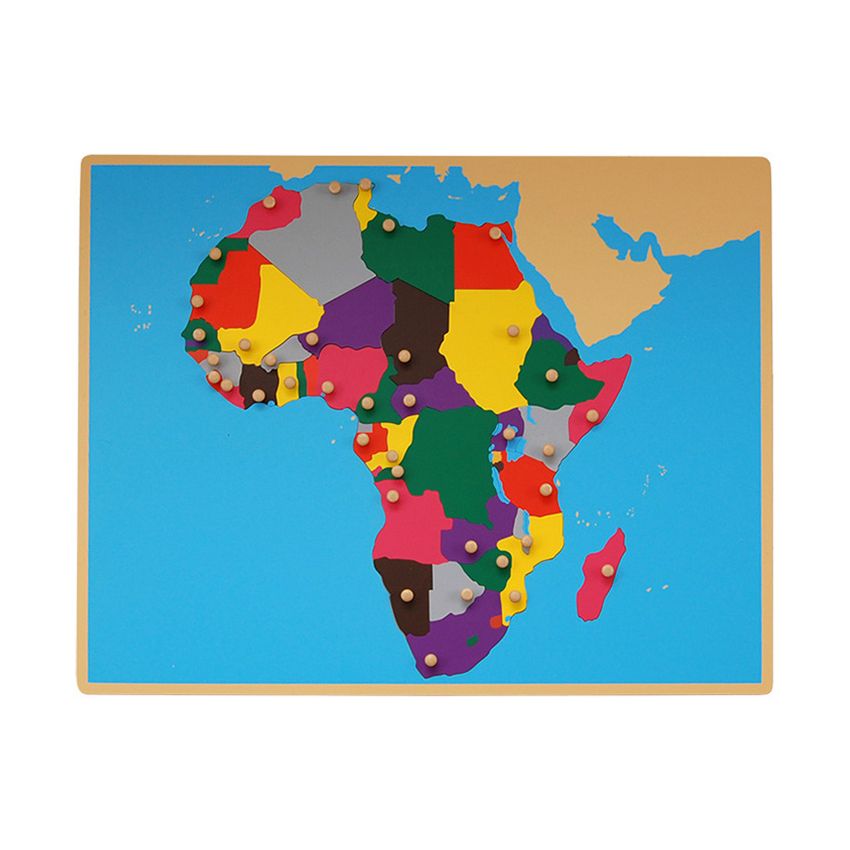 Puzzle Map Of Africa
