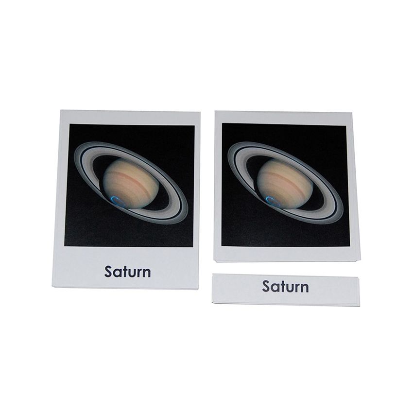 Planets Of The Solar System 3 Part Cards