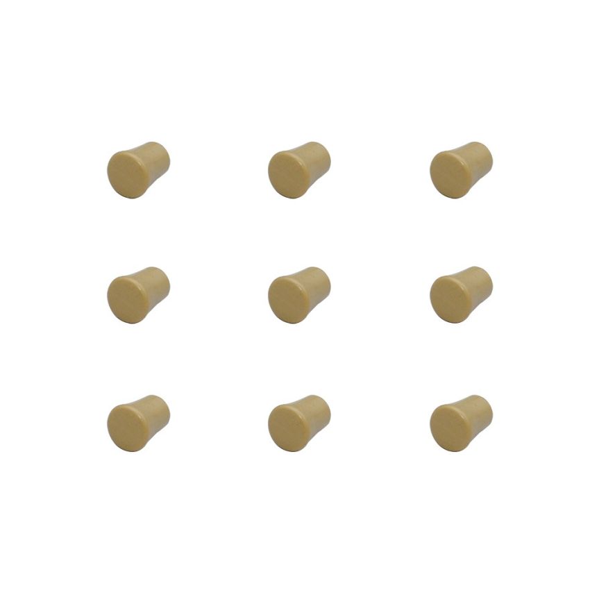 Set of 9 Plastic Knobs