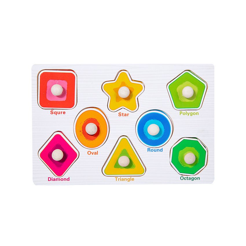 Shape Awareness Puzzle Board - Shape