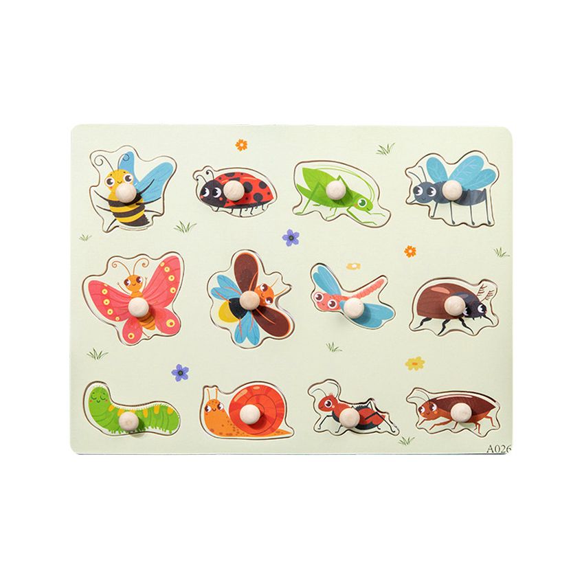 Wooden Insects Puzzle