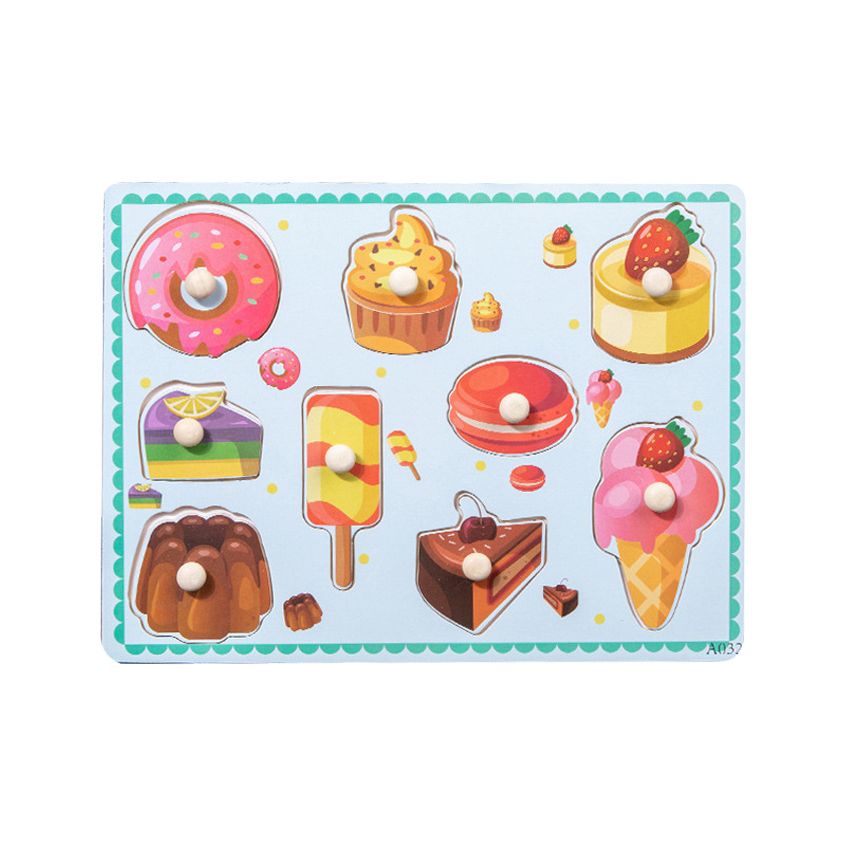 Wooden Dessert Delights Puzzle