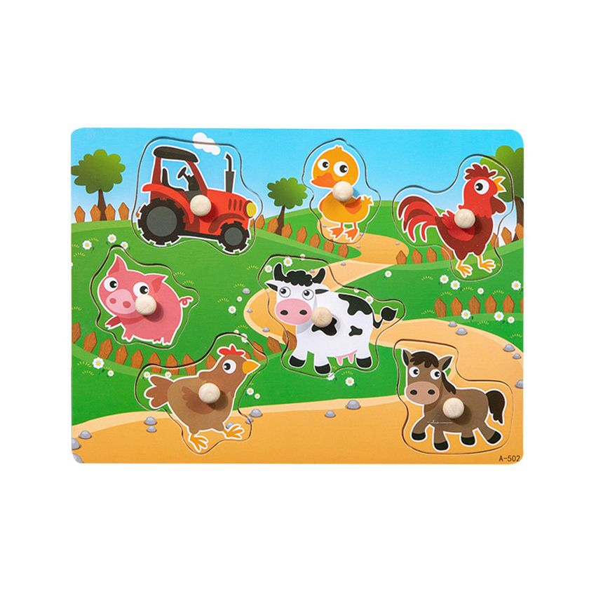 Wooden Farm Animals Puzzle