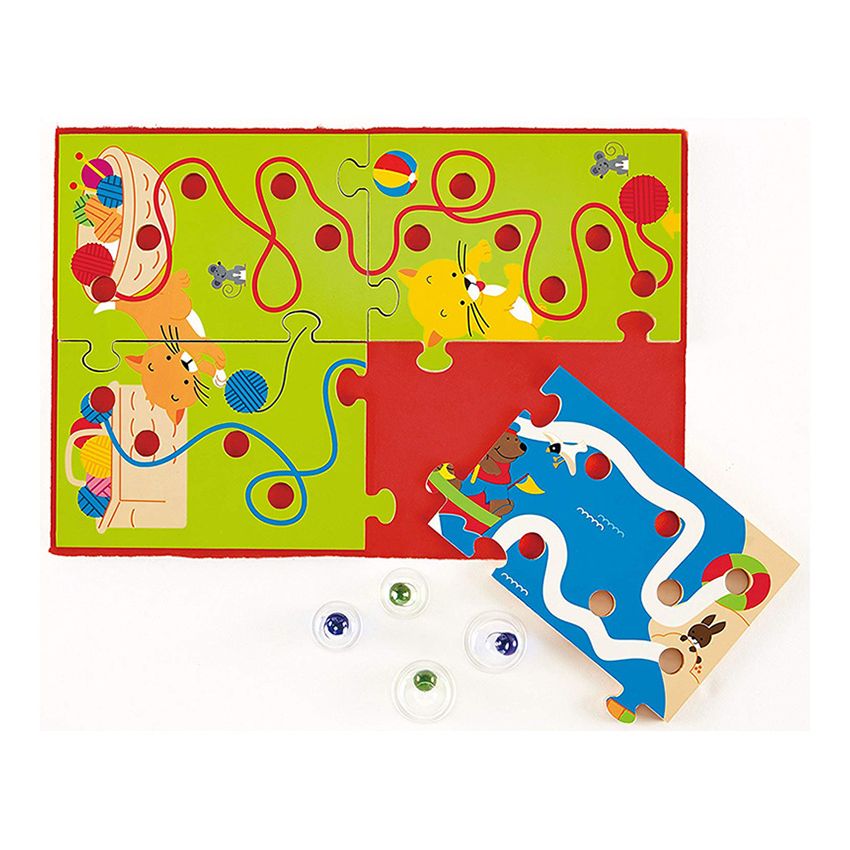 Scribble Toddler Wooden Puzzle Maze
