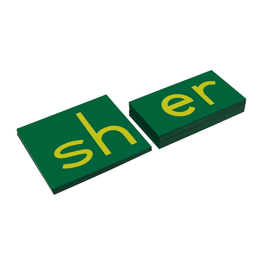 Lower Case Double Sandpaper Letters - Print