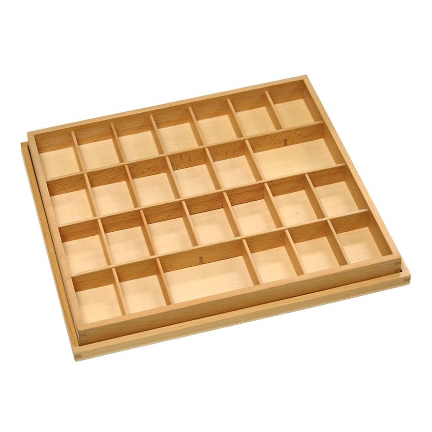 Box For Lowercase Small Movable Alphabet