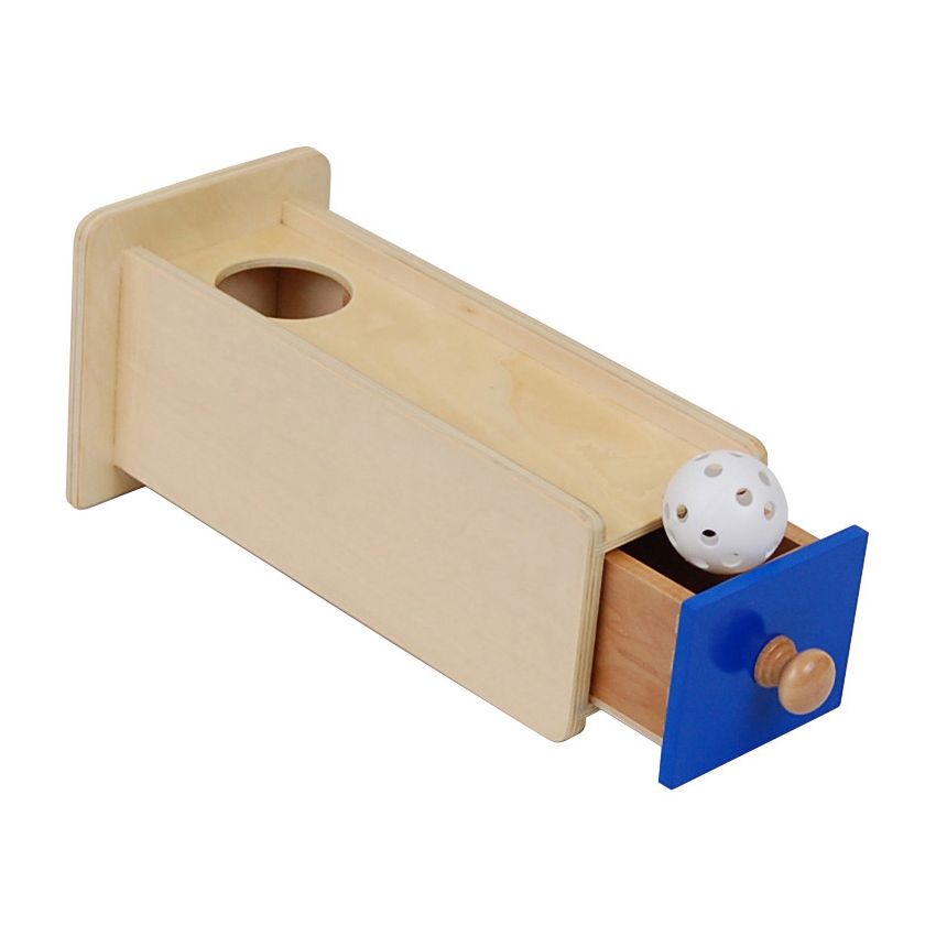 Object Permanence Box With Drawer