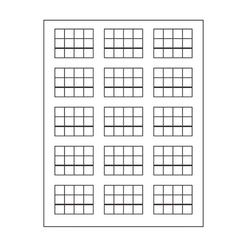 Stamp Game Paper - 15 Problems