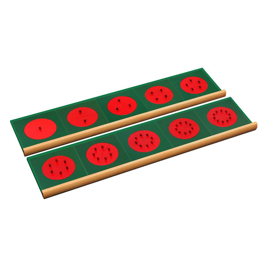 Metal Fraction Circles Stands Only