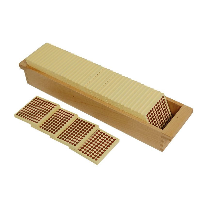 Tray For 45 Wooden Hundred Squares