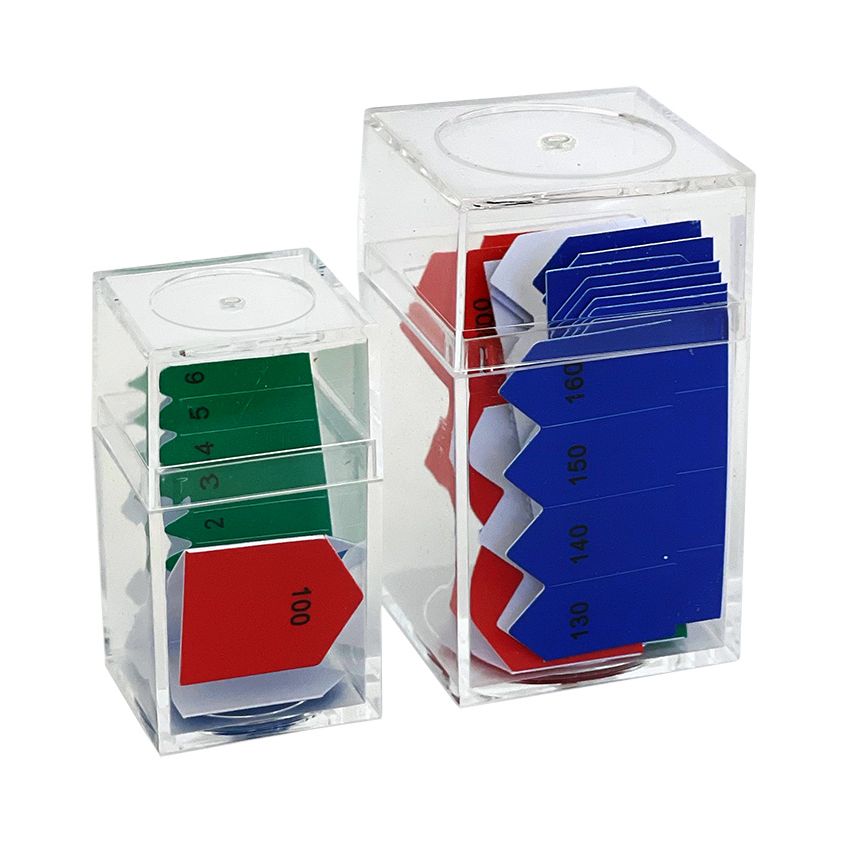 Printed Arrows For 100/1000 Bead Chains With Boxes