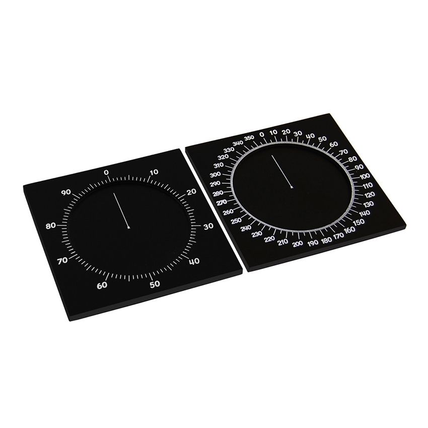Centesimal Circle And Protractor