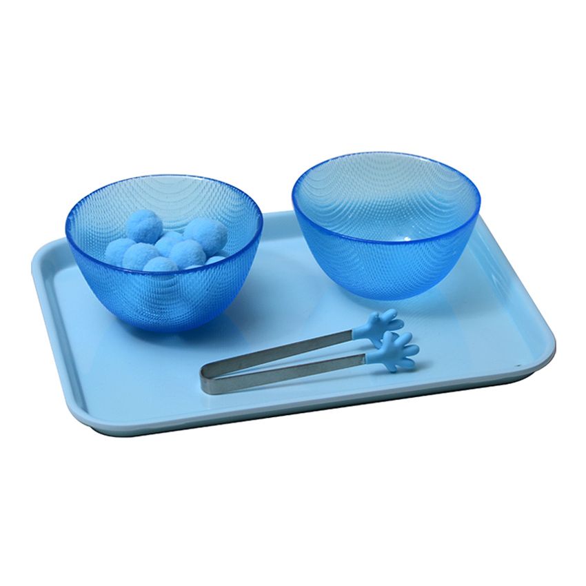 Transfer Of Pom-Poms Using Tongs