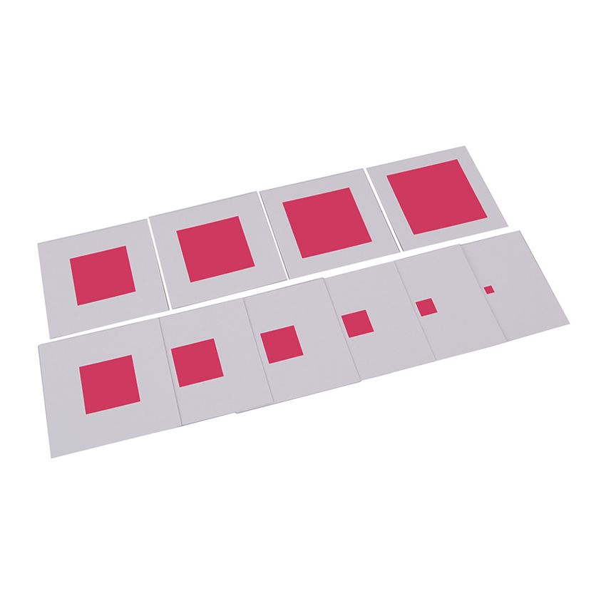 Pink Tower Control Chart - PP Plastic