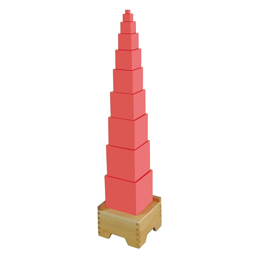 Pink Tower Stand