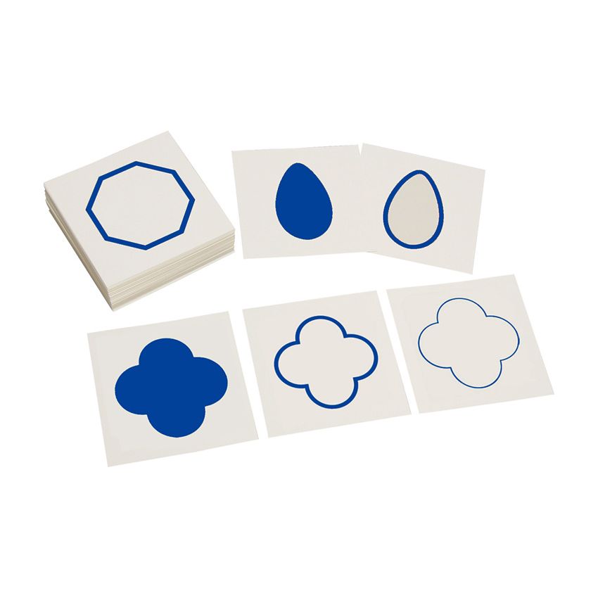 Geometric Form Cards - PP Plastic
