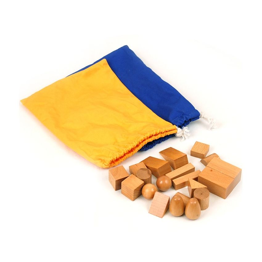 Mystery Bag With Geometric Shapes