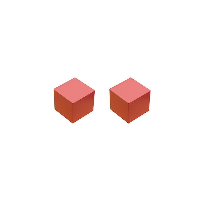 Replacement - Set of 2 Second Smallest Pink Tower Cubes