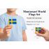 Montessori World Flags Set (50 Pieces)