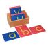 Lower Case Sandpaper Letters w/ Box - Print