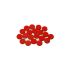 Set Of 20 Red Wooden Counters