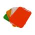 Individual Plastic Tray (Medium) - Assorted Color