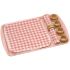 Rolling A Mat With A Napkin Ring - Pink
