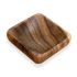 Square Wooden Bowl - 4 inch - Set of 4 in Abaca Net