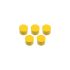 Replacement - Set of 5 Smallest Yellow Knobless Cylinders