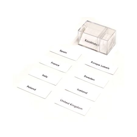 Europe Labels - PP Plastic