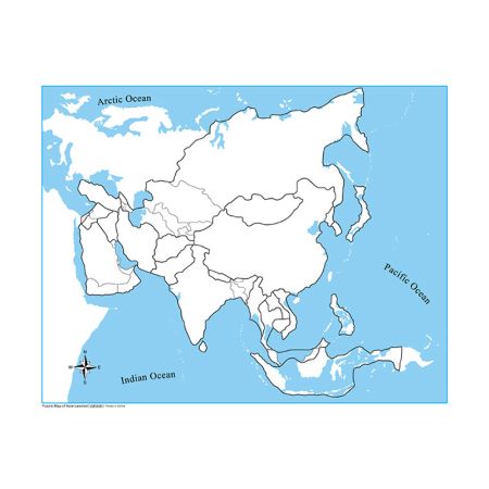 Unlabeled Asia Control Map - PP Plastic