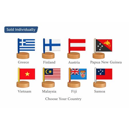 World Flags – Individual Country Flags (Montessori Add-on)