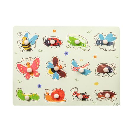 Wooden Insects Puzzle