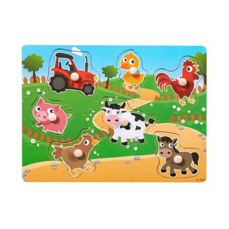 Wooden Farm Animals Puzzle