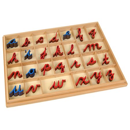 Cursive Movable Alphabet