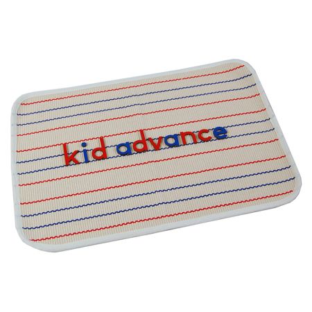 Alphabet Working Rug With Lines For Lowercase Large Movable Alphabets - Three Rows