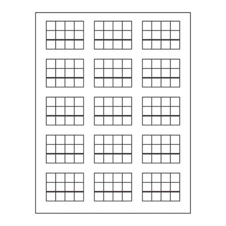 Stamp Game Paper - 15 Problems