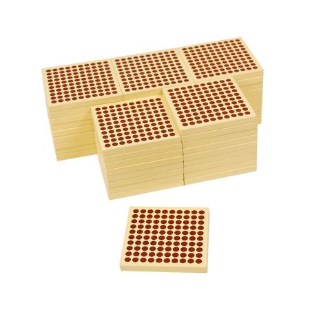 45 Wooden Hundred Squares