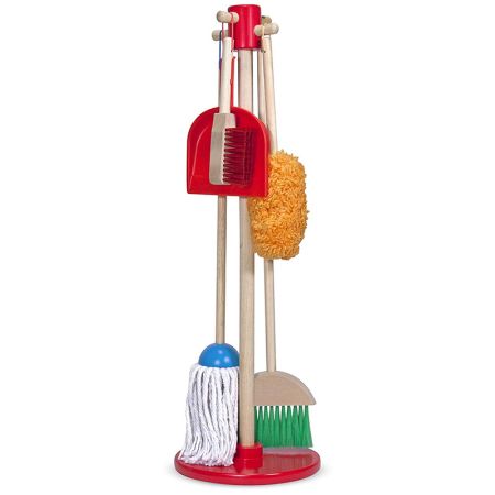 Cleaning Set - Duster, Brush, Mop, Broom