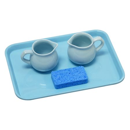 Water Transfer Using Two Pitchers 1 - Blue