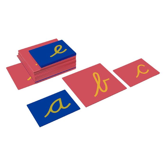 Lower Case Sandpaper Letters – Cursive