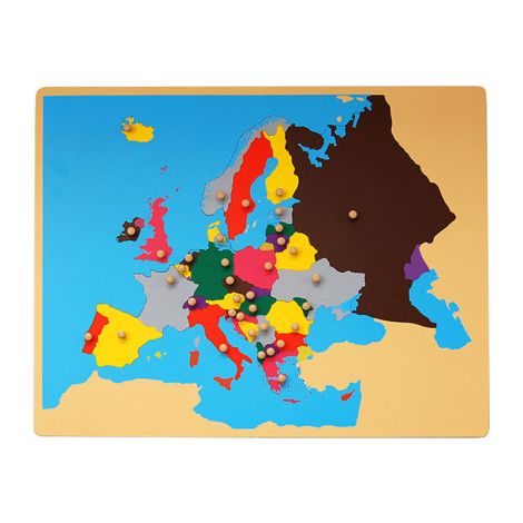 Puzzle Map Of Europe