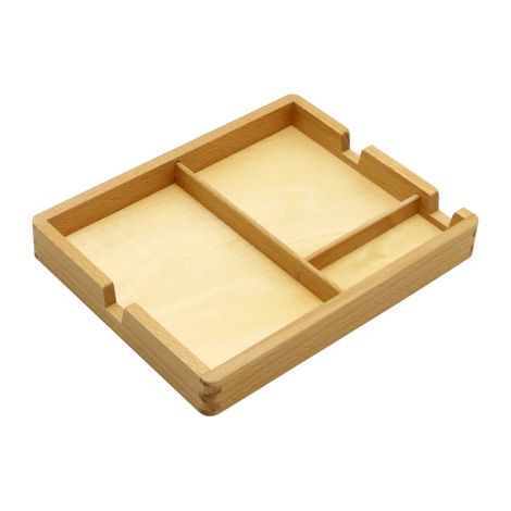 3 Part Cards Wooden Tray