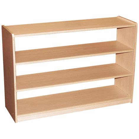 Open 3 Shelf Storage Unit - Adjustable - 48"L x 35.5"H 