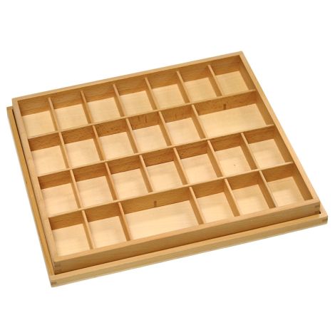 Box For Lowercase Small Movable Alphabet