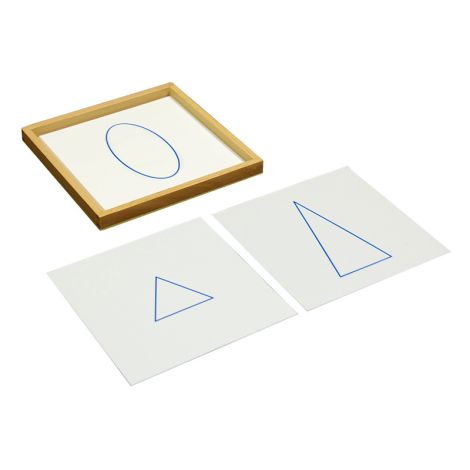 Geometric Cards With Tray